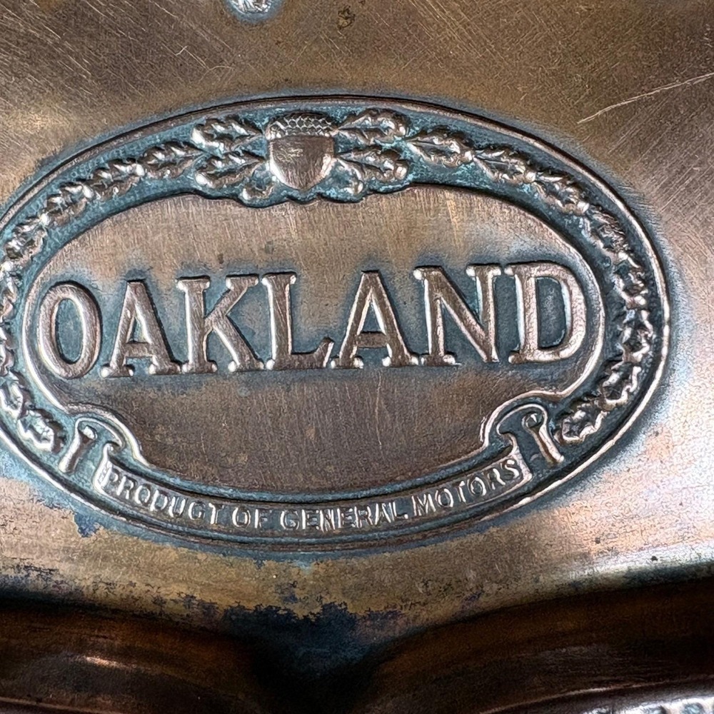 Antique Early 1900s Copper Oakland Motor Car (Pontiac) Ashtray Whitehead Hoag - Picture 3 of 7